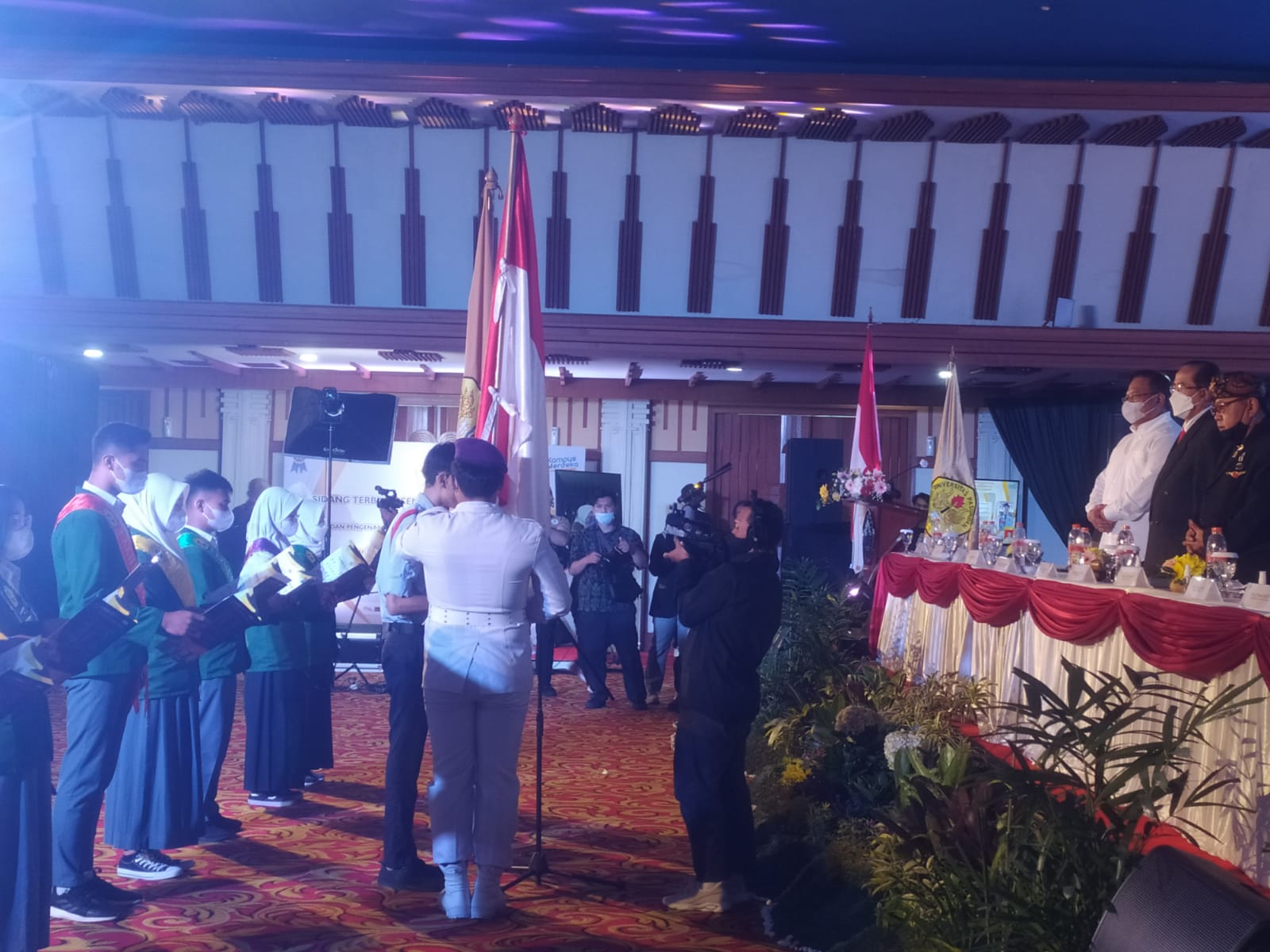 Mahasiswa Unpas Bandung yang tergabung dalam sejumlah unit kegiatan mahasiswa bertekad perangi narkoba