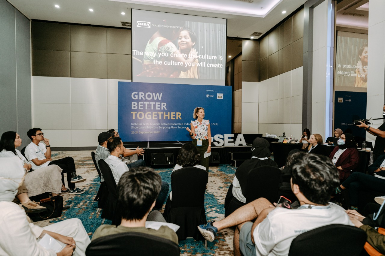 Acara I-SEA Showcase di Mercure Serpong Alam Sutera, Tangerang Selatan.
