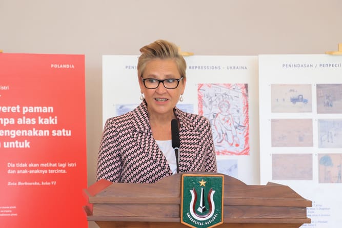 Duta Besar Polandia untuk Indonesia Beata Stoczynska