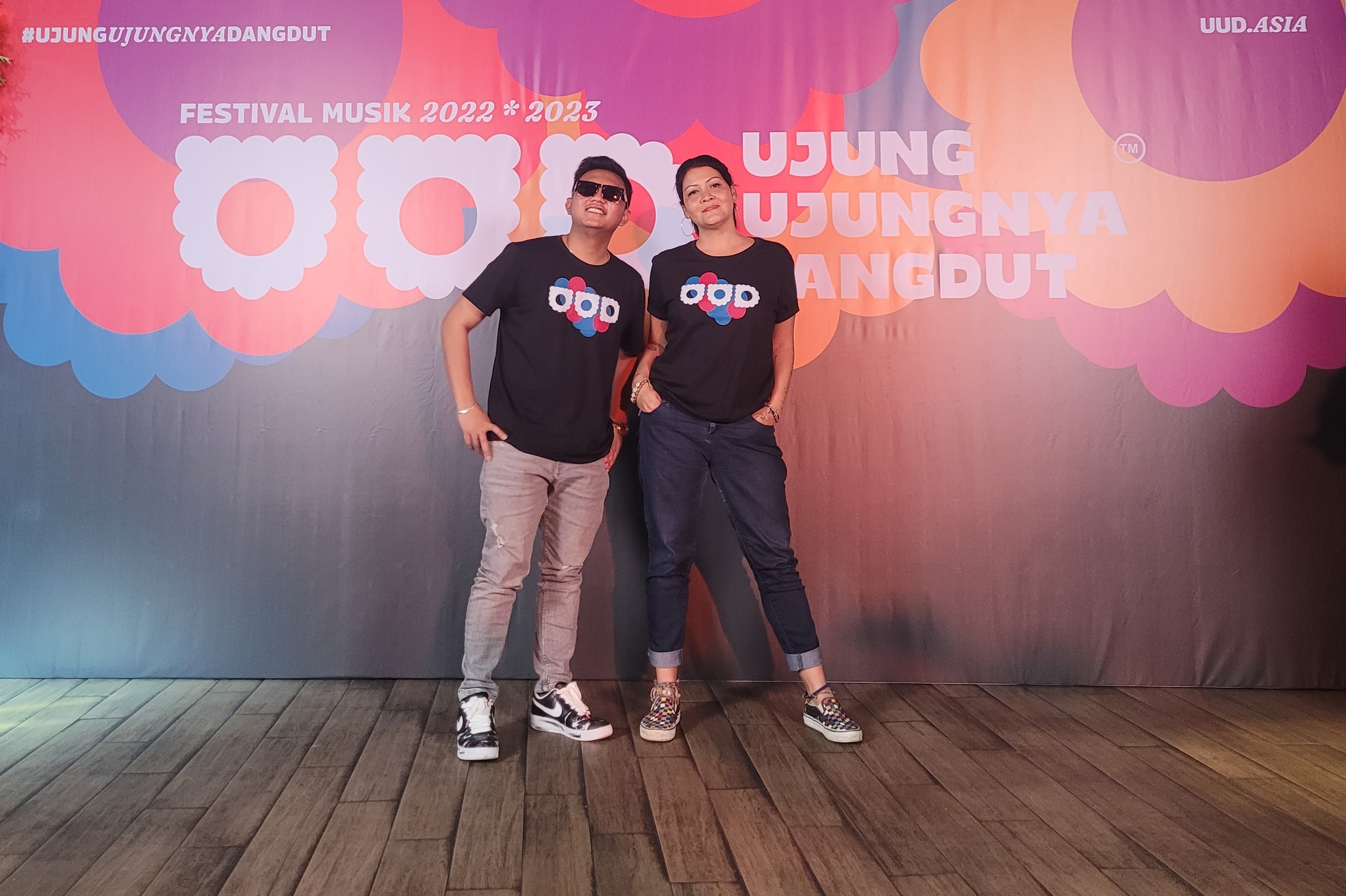 Denny Caknan dan Melanie Subono