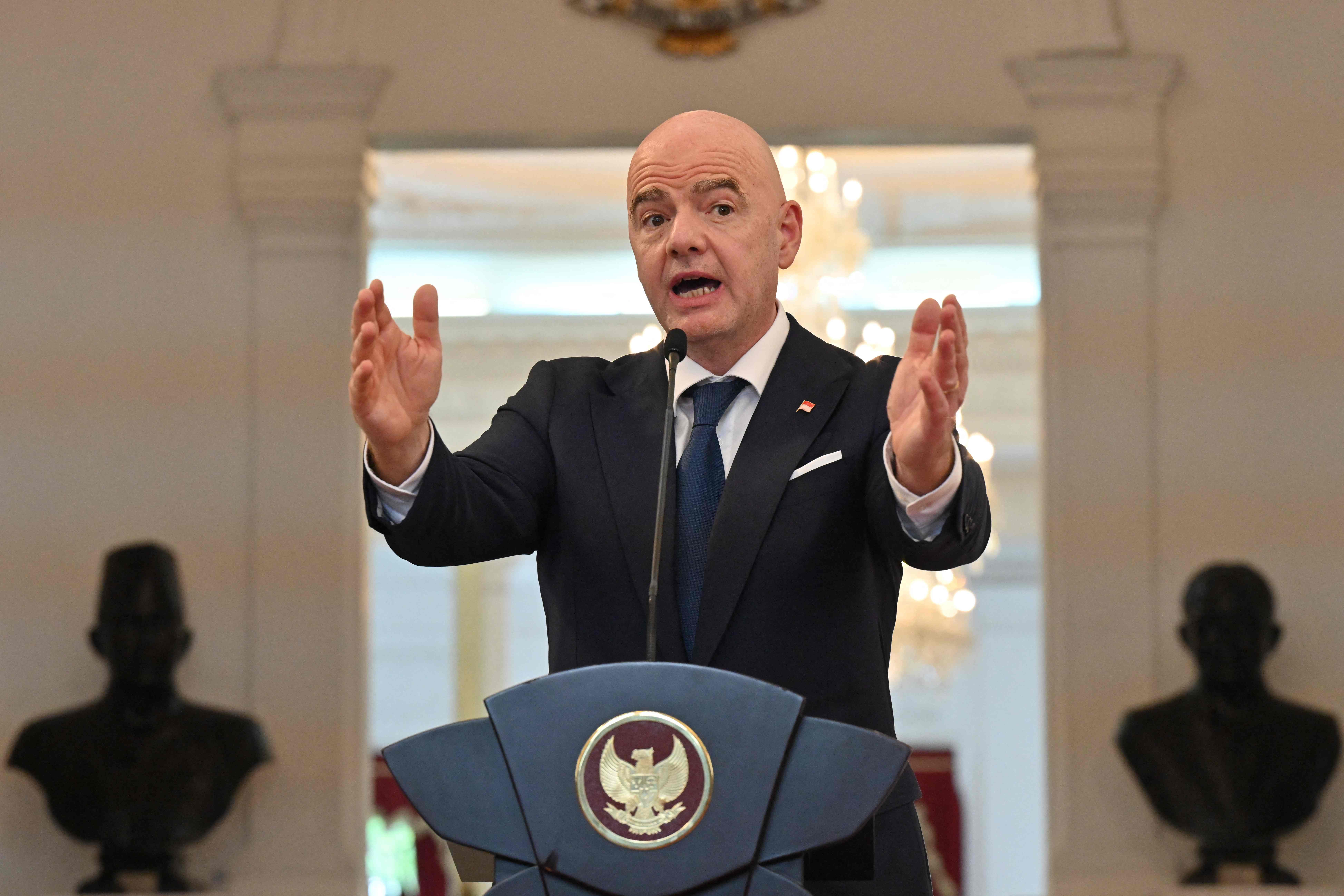 Presiden FIFA Gianni Infantino