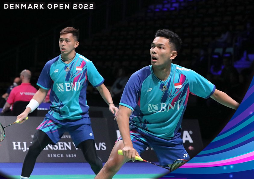 Ganda putra Indonesia Fajar Alfian/Muhammad Rian Ardianto