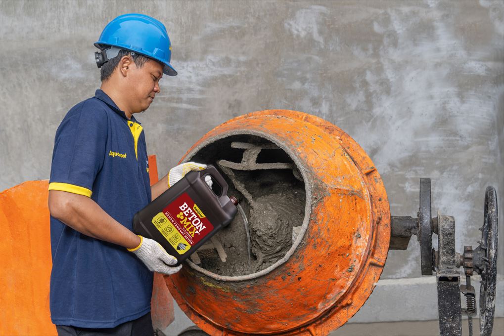 Ilustrasi penggunaan Betonmix