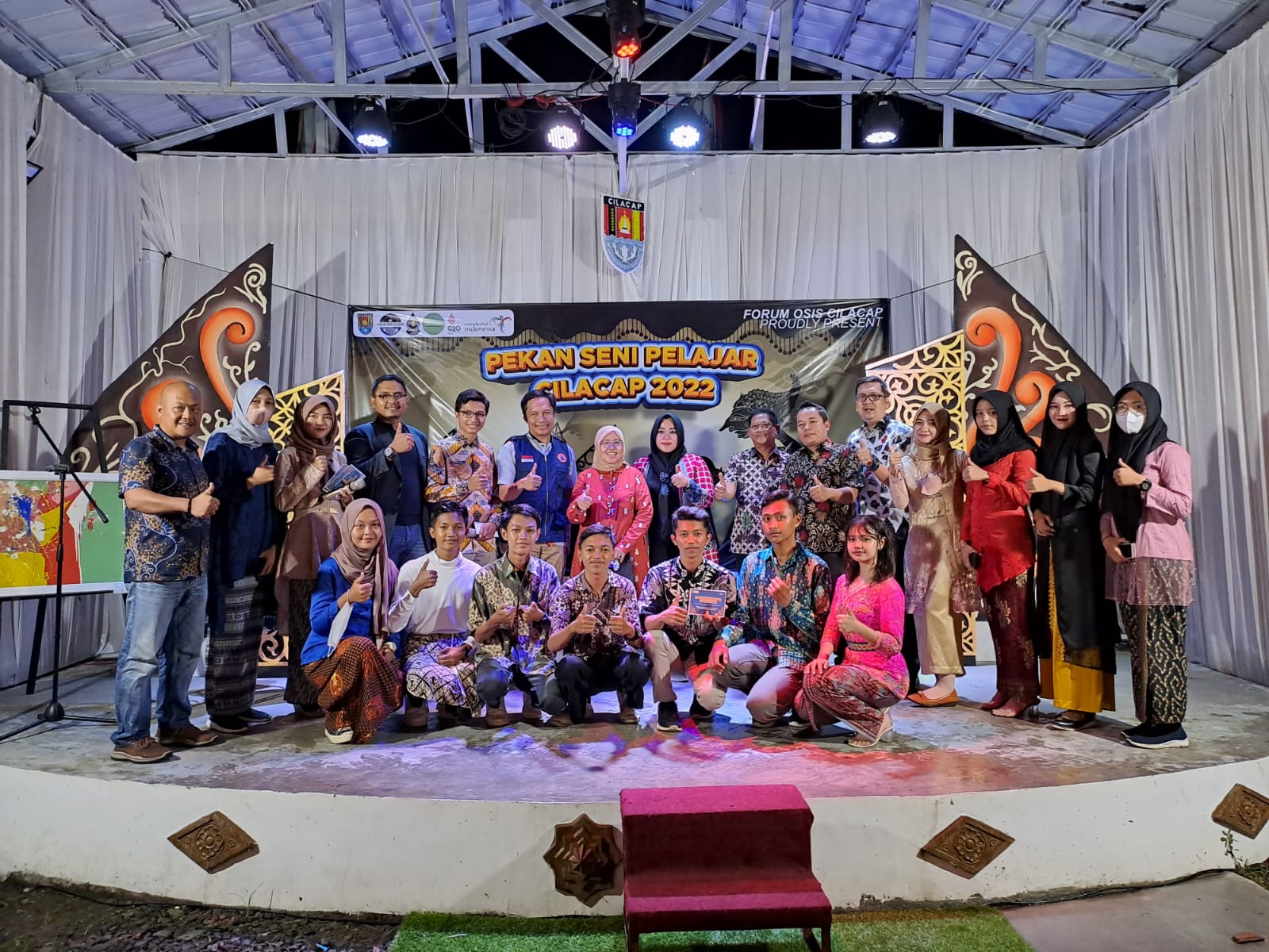 Pekan Seni Pelajar Cilacap, Jateng diikuti 31 SMA/SMK diharapkan muncul talenta-talenta muda yang kreatif dan inovatif.
