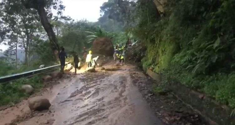 Longsor di Soreang, Jabar