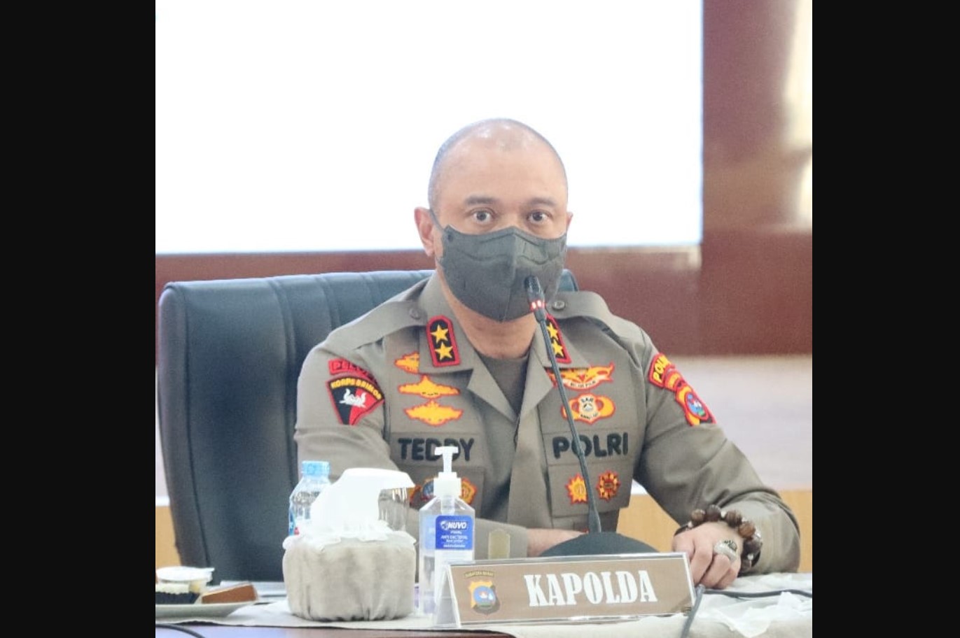 Teddy Minahasa tidak Ajukan Praperadilan