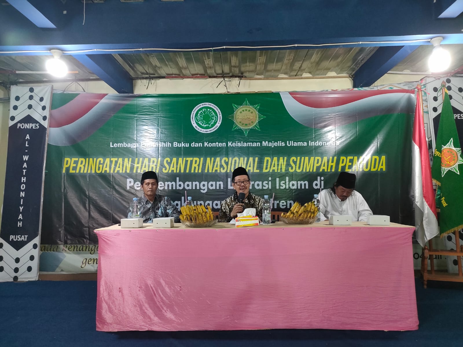 LPBKI MUI menggelar peringatan hari santri dan Sumpah Pemuda di Ponpes Al-Wathoniyah Pusat