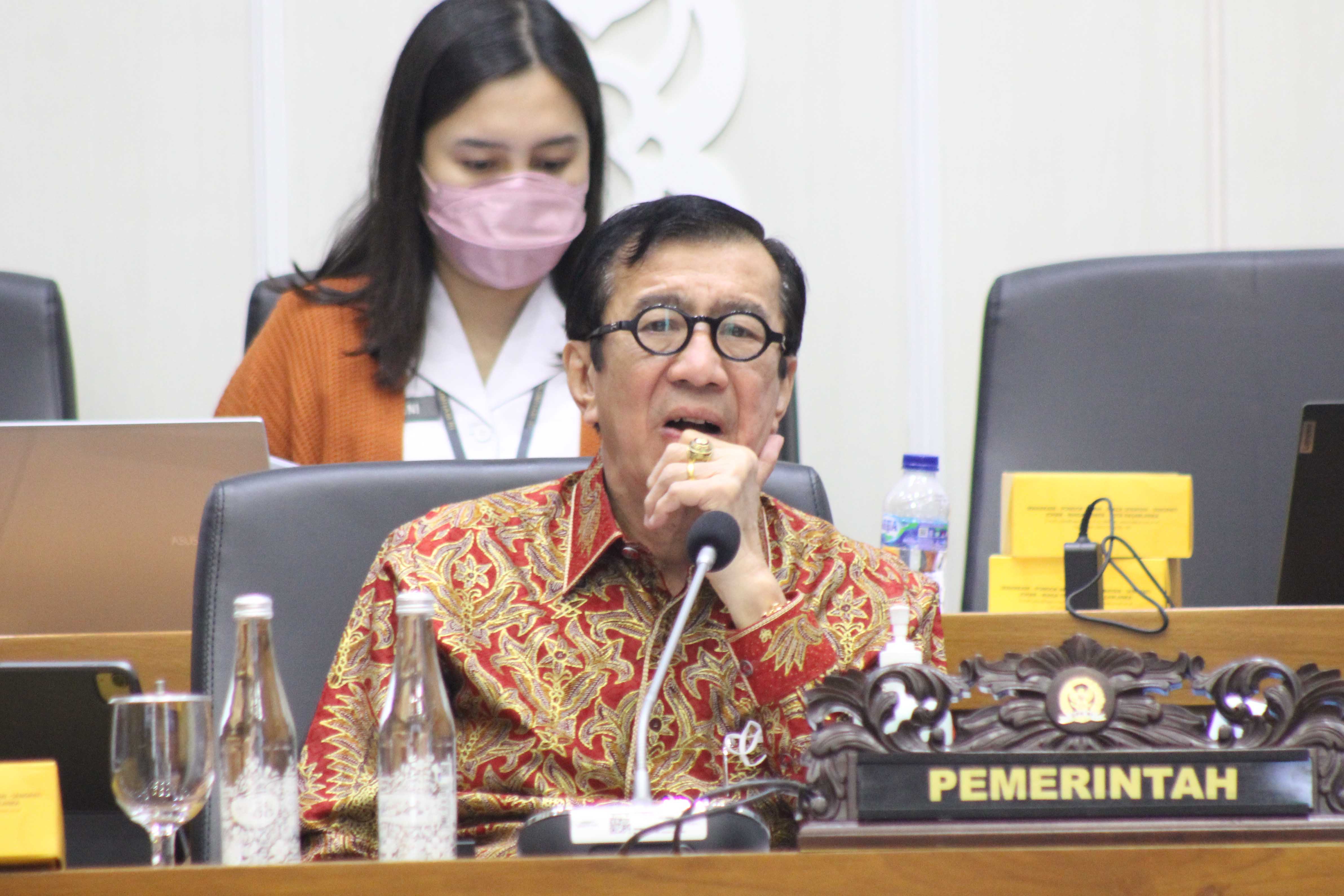 Menteri Hukum dan HAM (Menkumham) Yasonna H Laoly