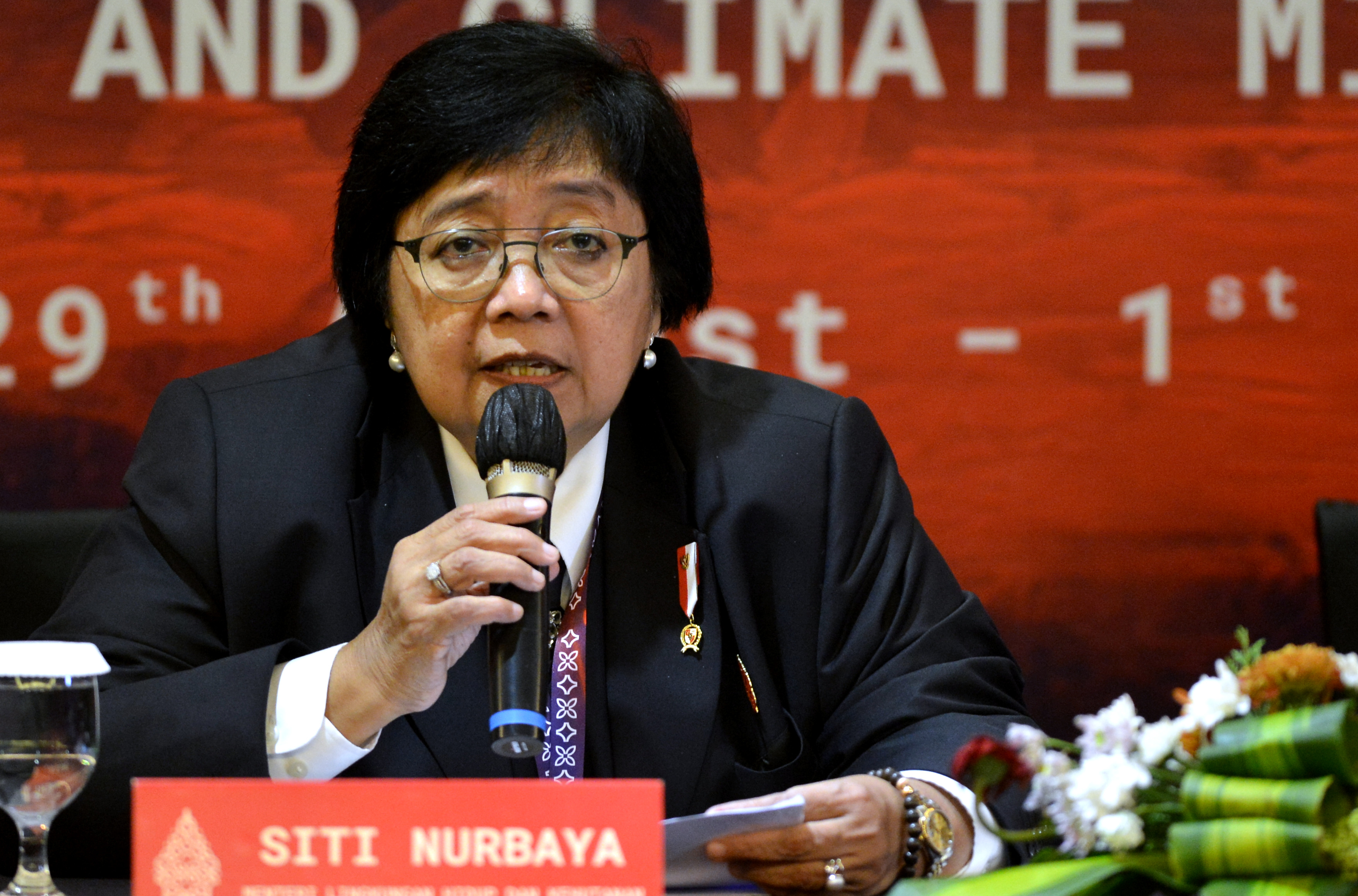 Menteri LHK Siti Nurbaya.