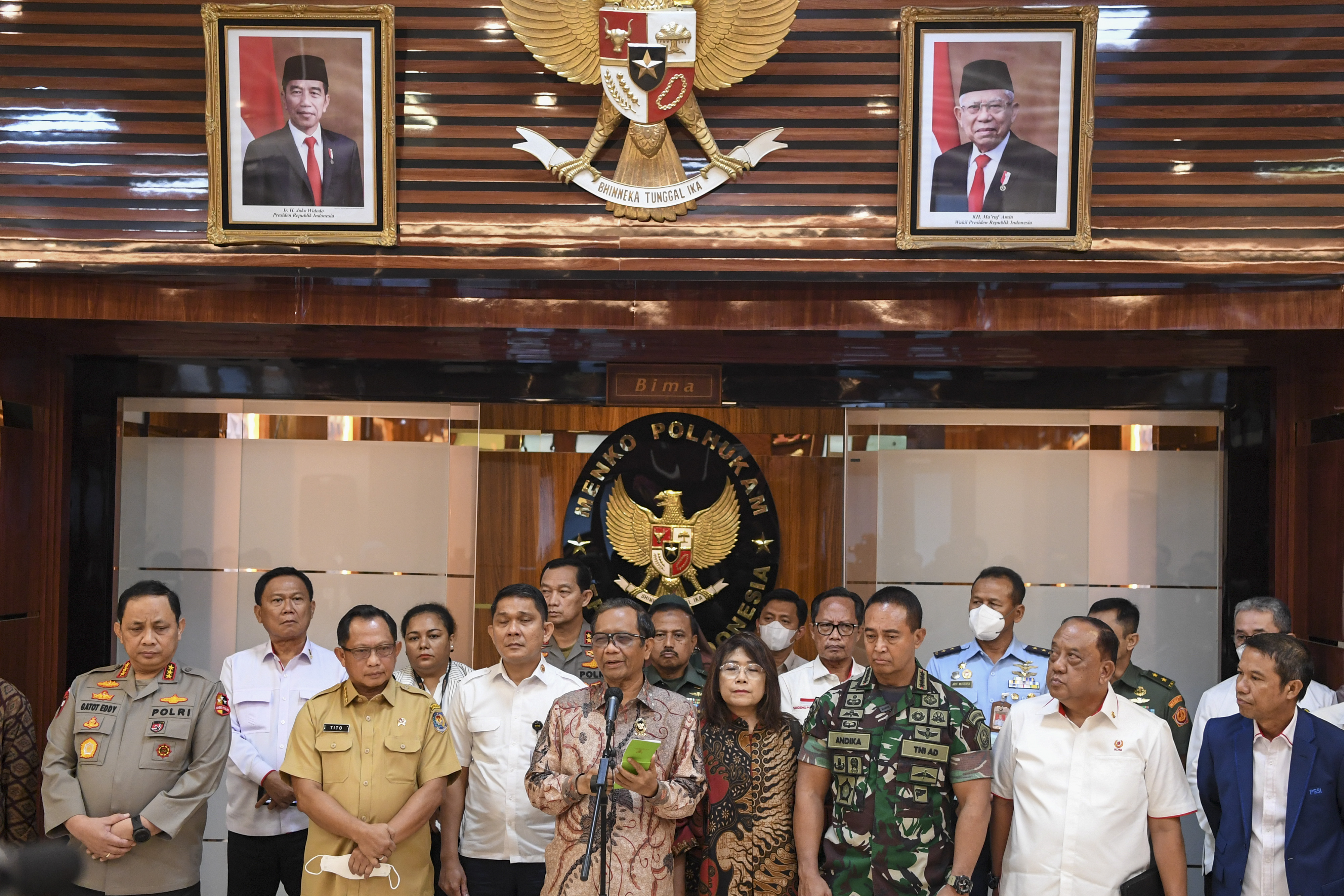 Menkopolhukam: Pemerintah Bentuk TGIPF Usut Tragedi Kanjuruhan