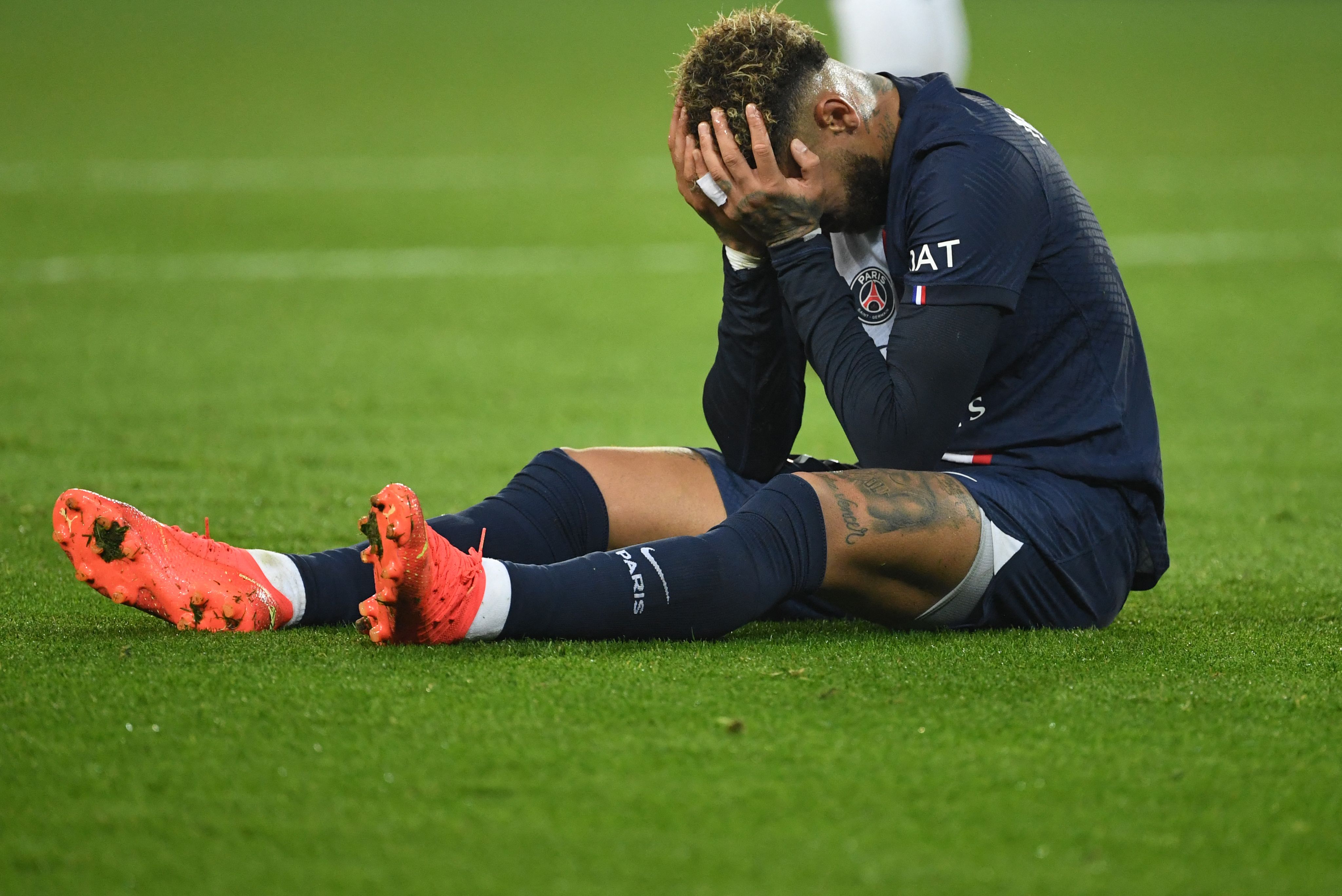 Penyerang Paris Saint-Germain Neymar