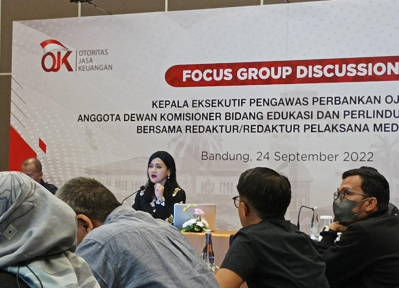 Anggota Dewan Komisioner Bidang Edukasi dan Perlindungan Konsumen Friderica Widyasari Dewi.  