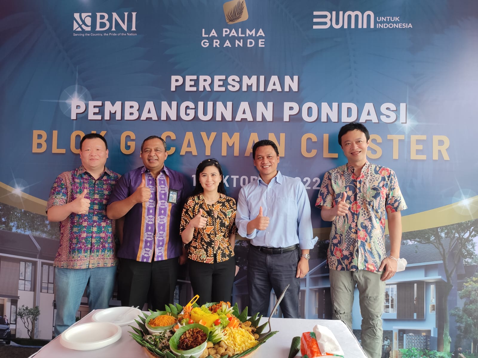 Pembangunan Blok G Cayman Cluster La Palma Grande