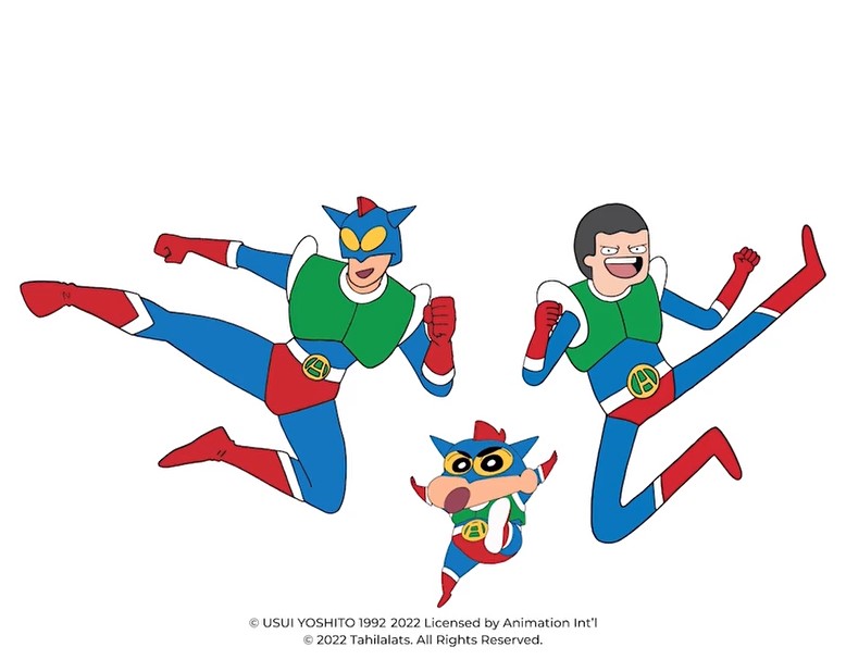 Kolaborasi antara Tahilalats dan Crayon Shinchan