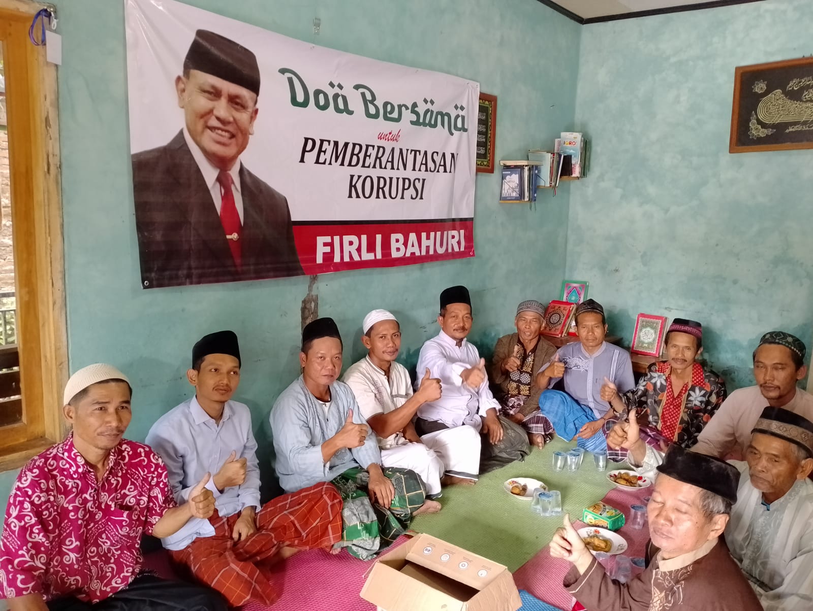 Guru Ngaji di Jabar Doakan yang Terbaik untuk Pemberantasan Korupsi