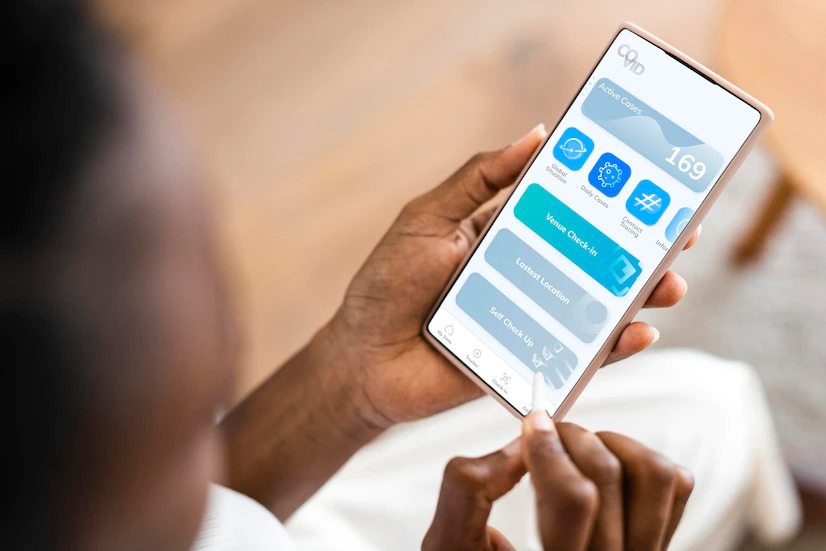 Ilustrasi jejak digital