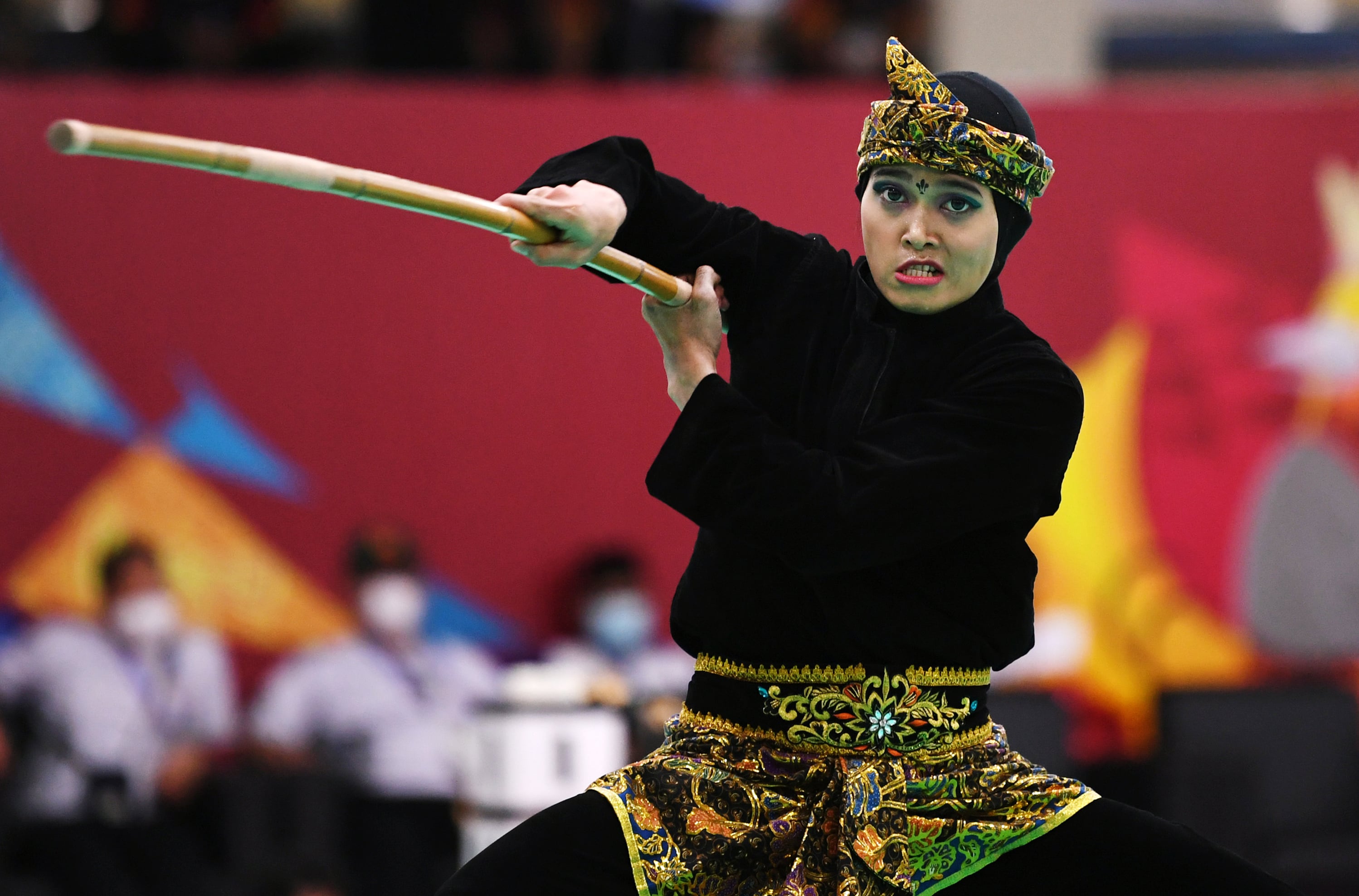 Atlet pencak silat Puspa Arumsari