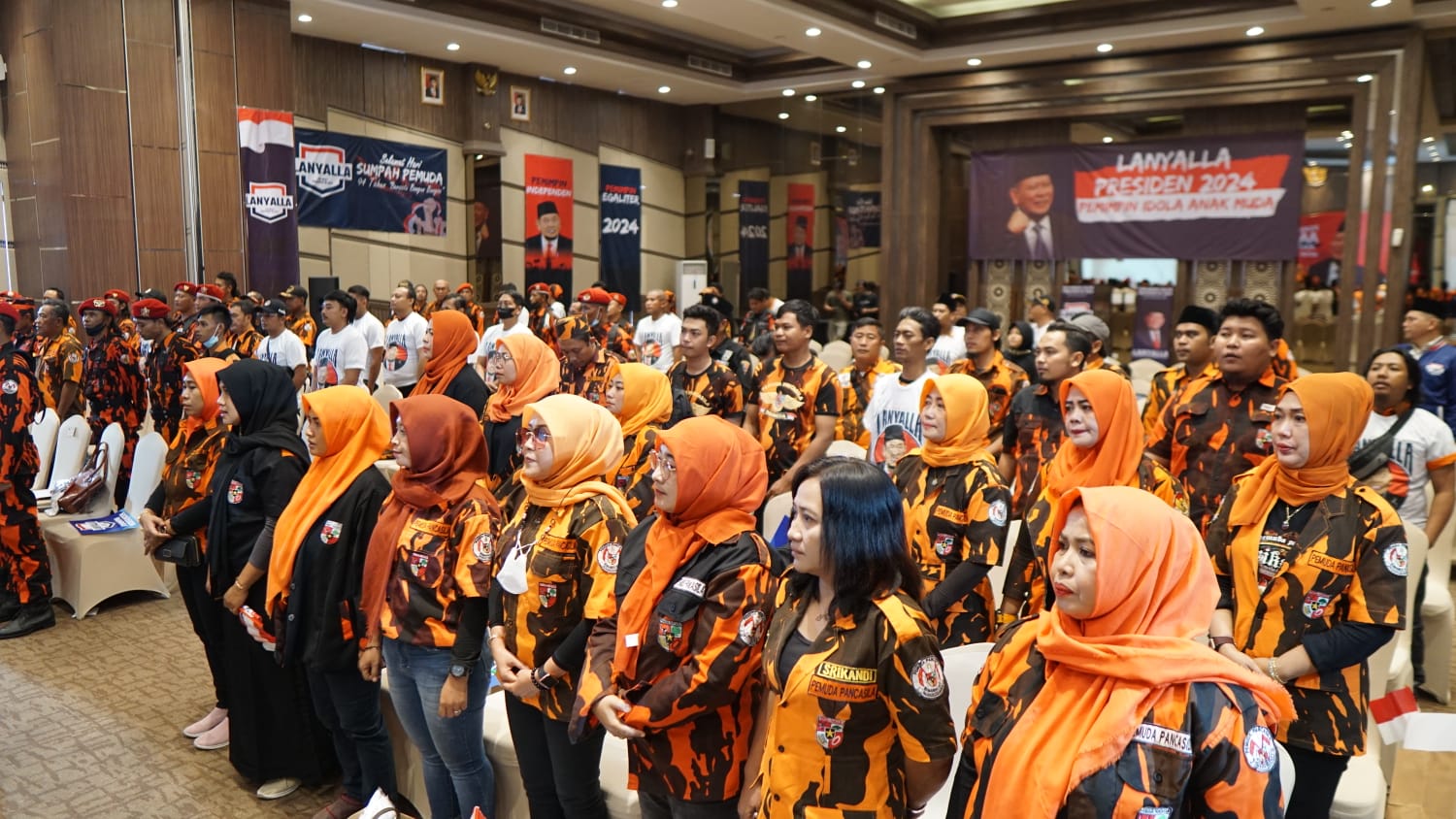 Pemuda Pancasila Solid Dukung LaNyalla Capres 2024