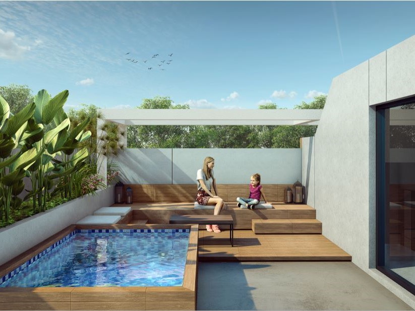 Ilustrasi hunian di Chava.