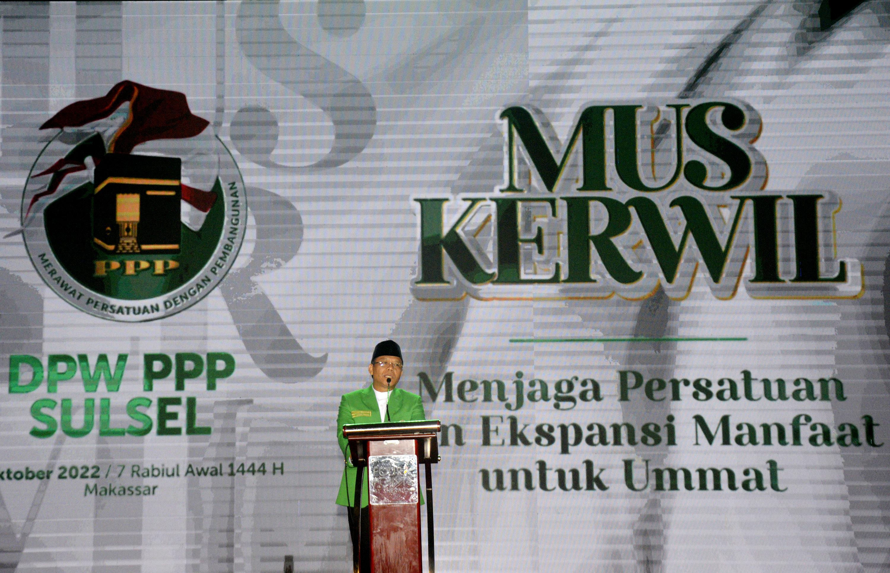 Pelaksana Tugas Ketua Umum PPP Muhammad Mardiono