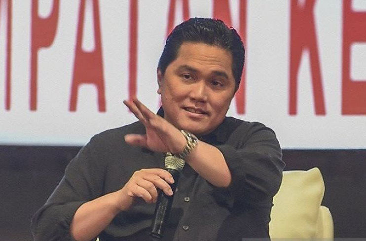 Menteri BUMN Erick Thohir