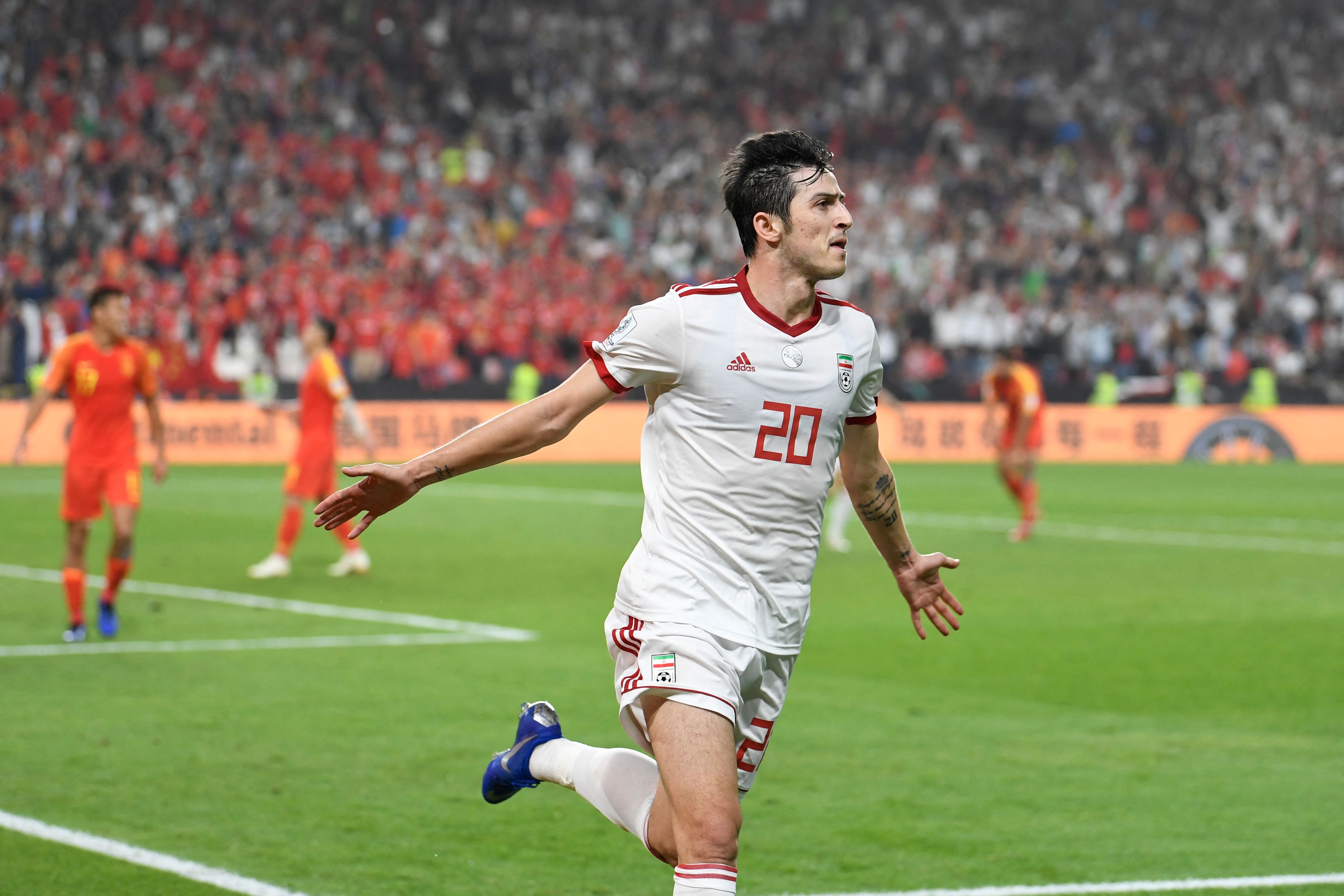 Penyerang timnas Iran Sardar Azmoun