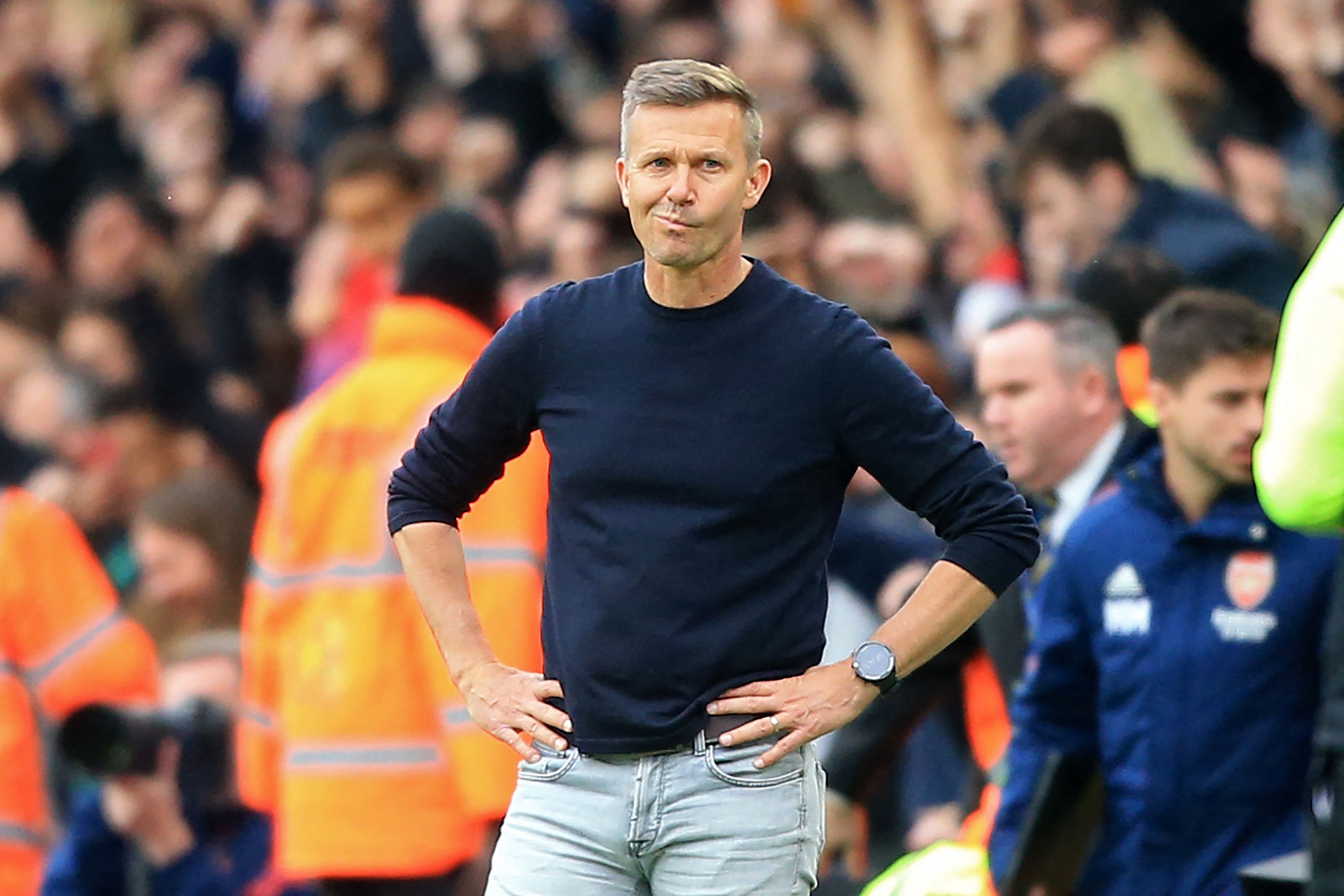 Pelatih Leeds United Jesse Marsch