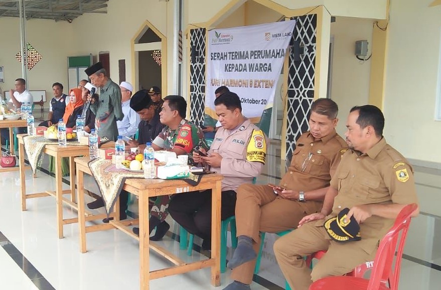 Vista Land Group Serahkan Aset Prasarana, Sarana dan Utilitas