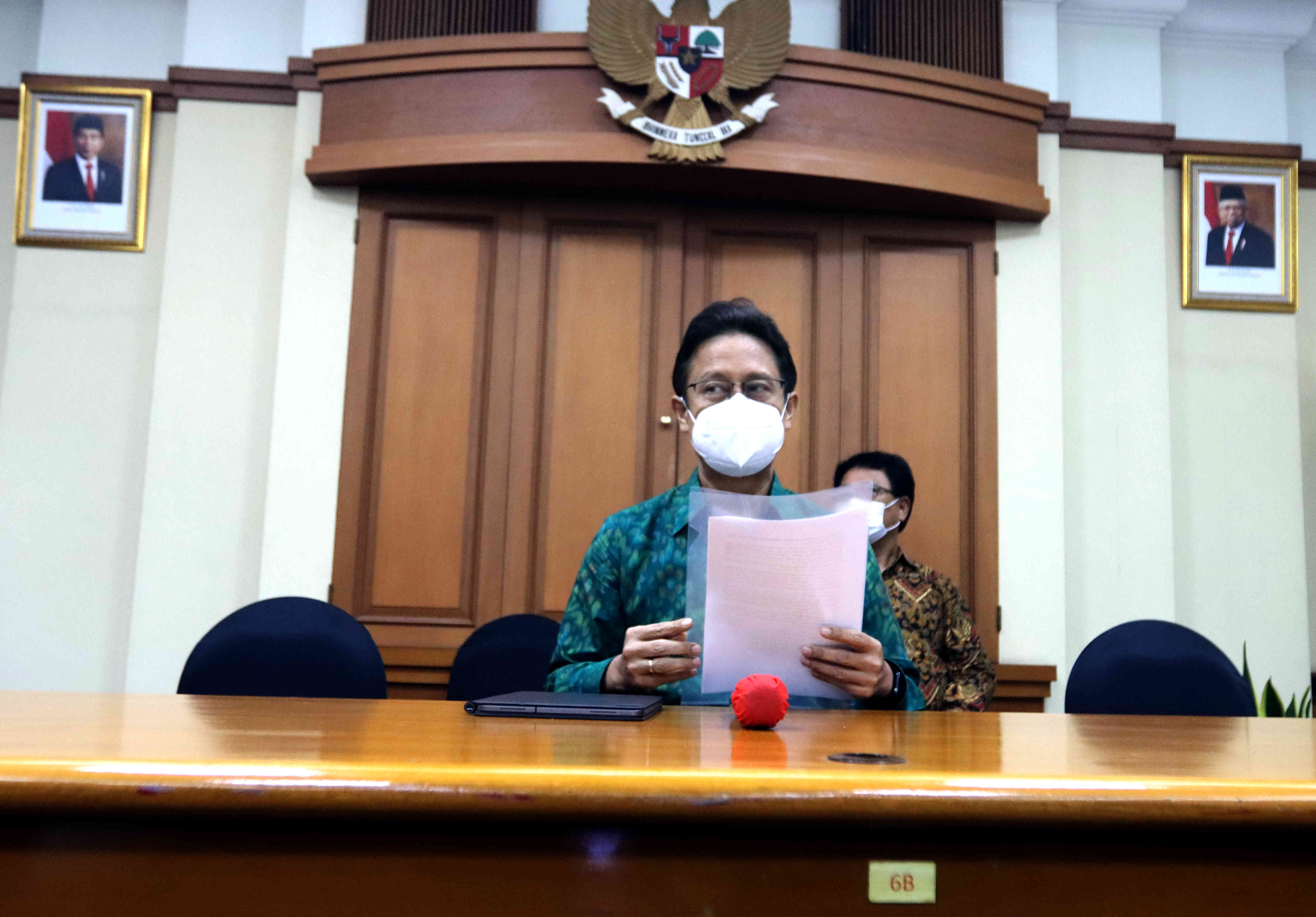 Menteri kesehatan Budi Gunadi Sadikin