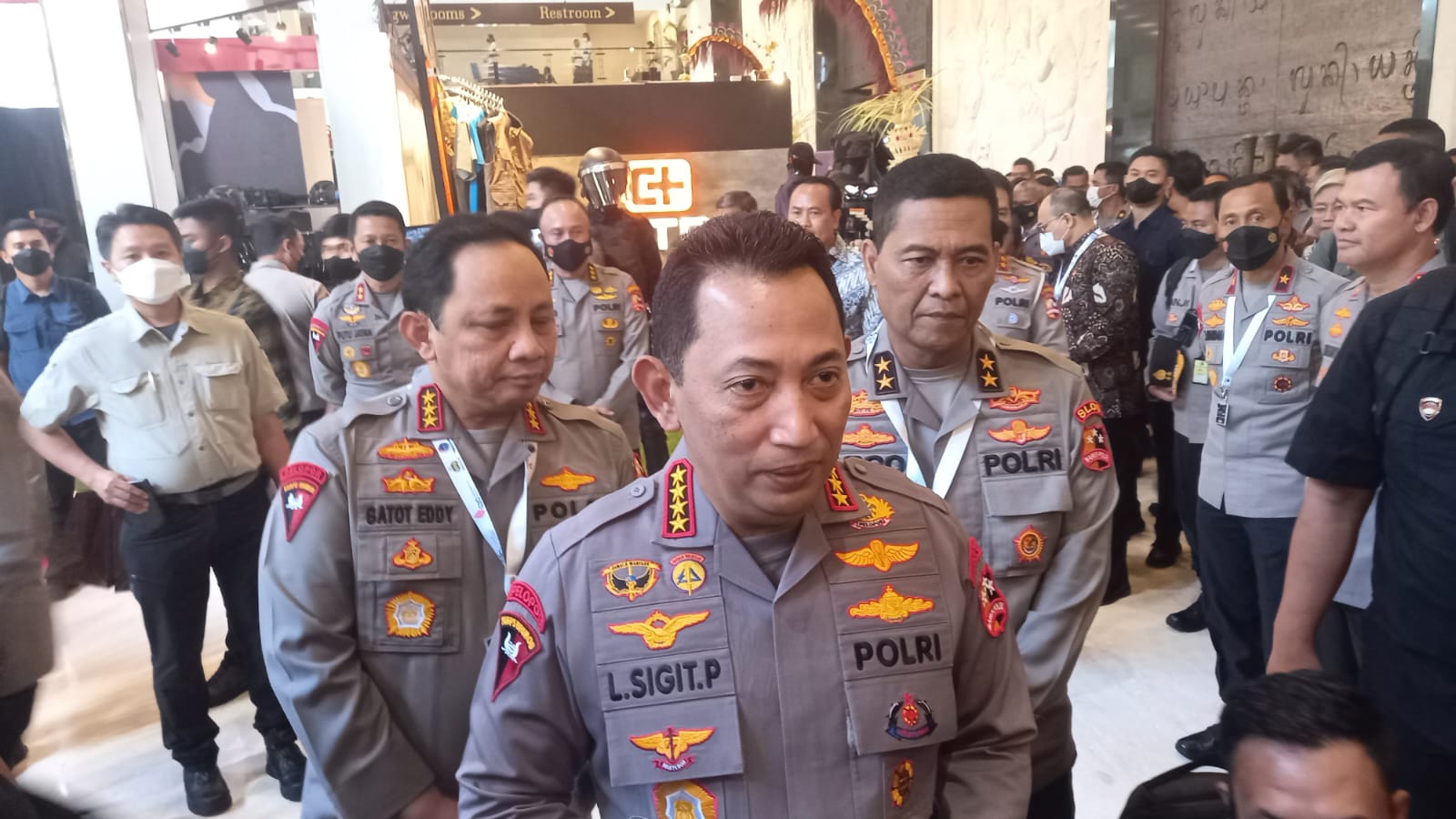 Kapolri Tutup Temu Bisnis Produk Dalam Negeri