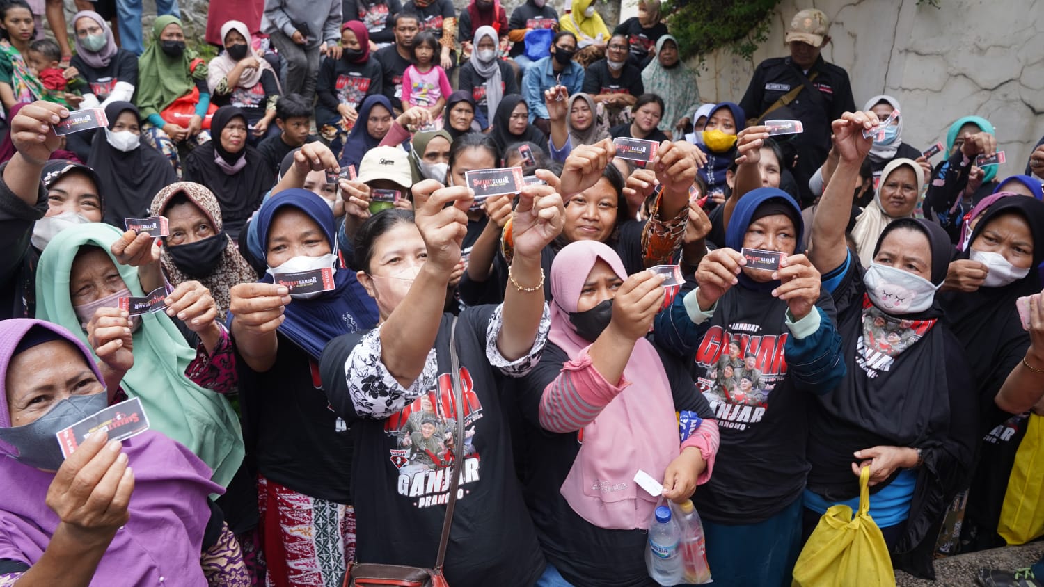 Sahabat Ganjar Gelar Bazar Murah Hingga Deklarasi Komunitas Bajaj di Jakarta