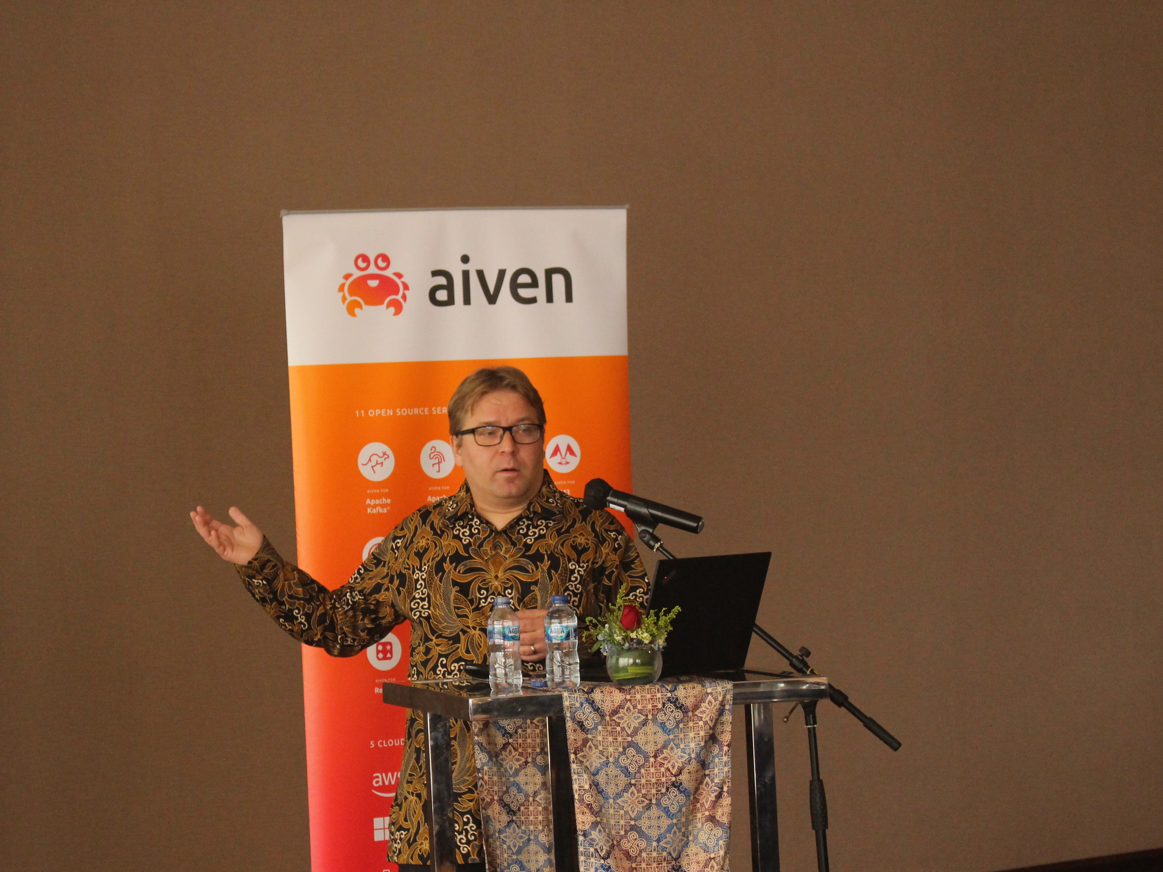 Heikki Nousiainen, CTO & Co-founder Aiven.