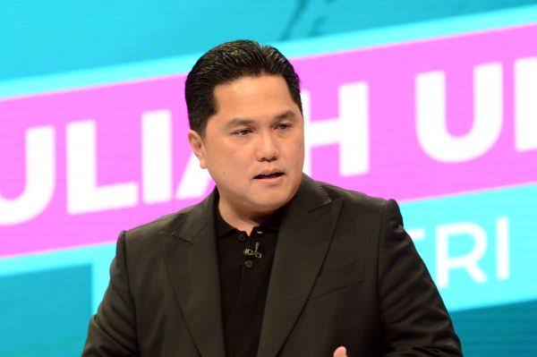 Menteri BUMN Erick Thohir