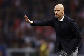 Pelatih Manchester United Erik ten Hag.