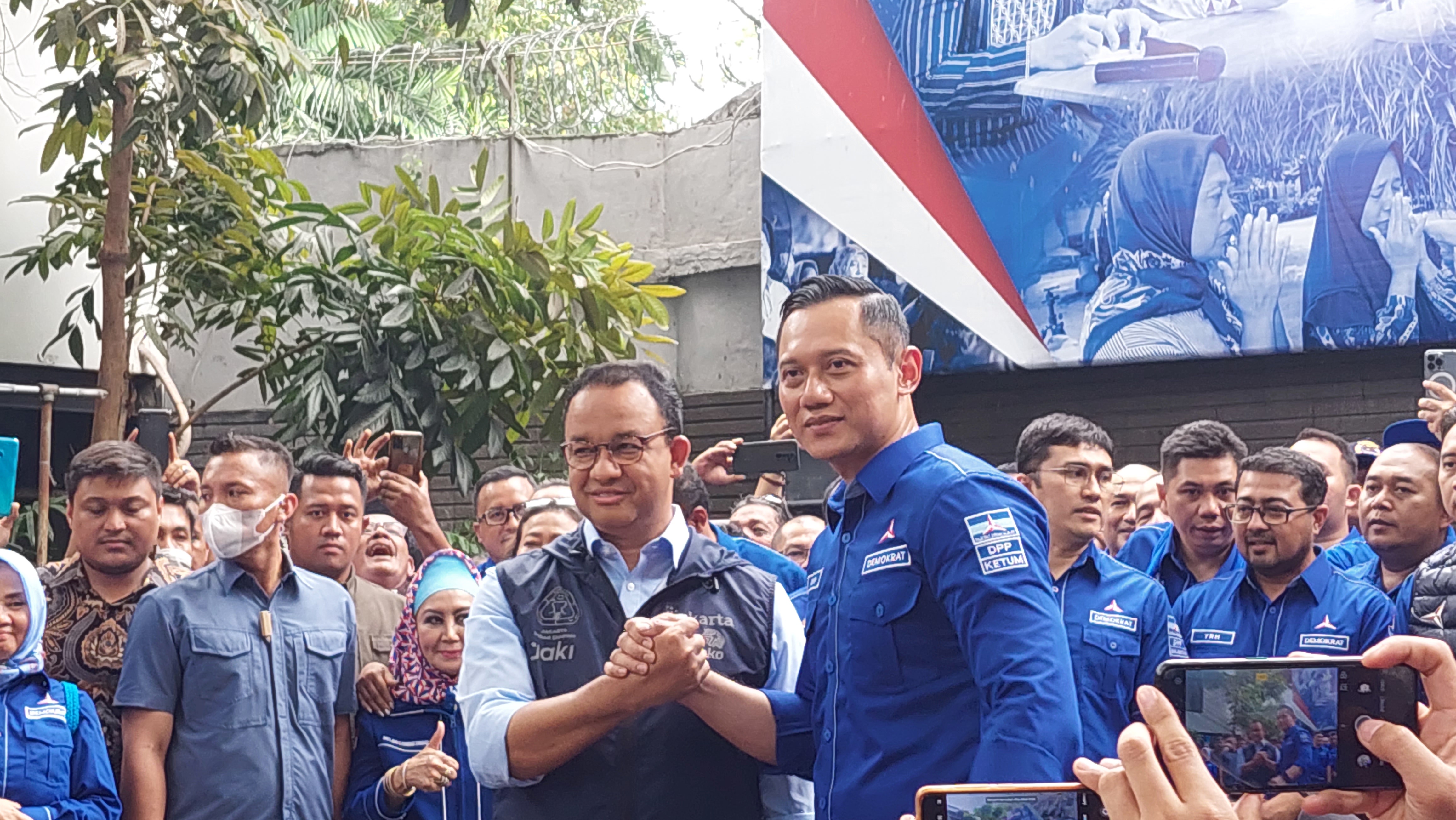 Anies Bersilaturahmi dengan Partai Demokrat