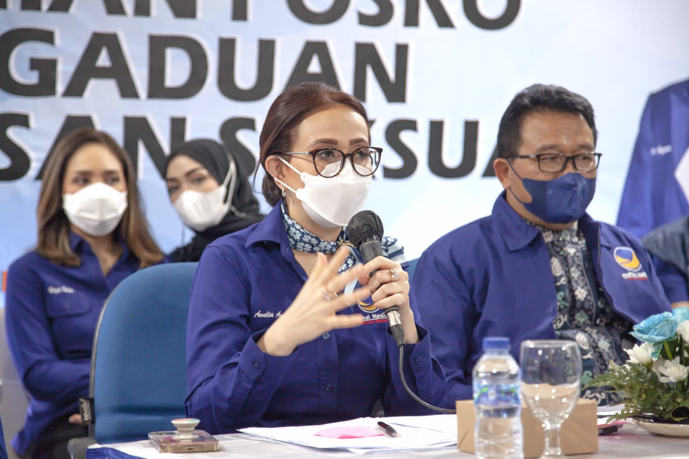  Ketua DPP Partai NasDem Bidang Perempuan dan Anak Amelia Anggraini.