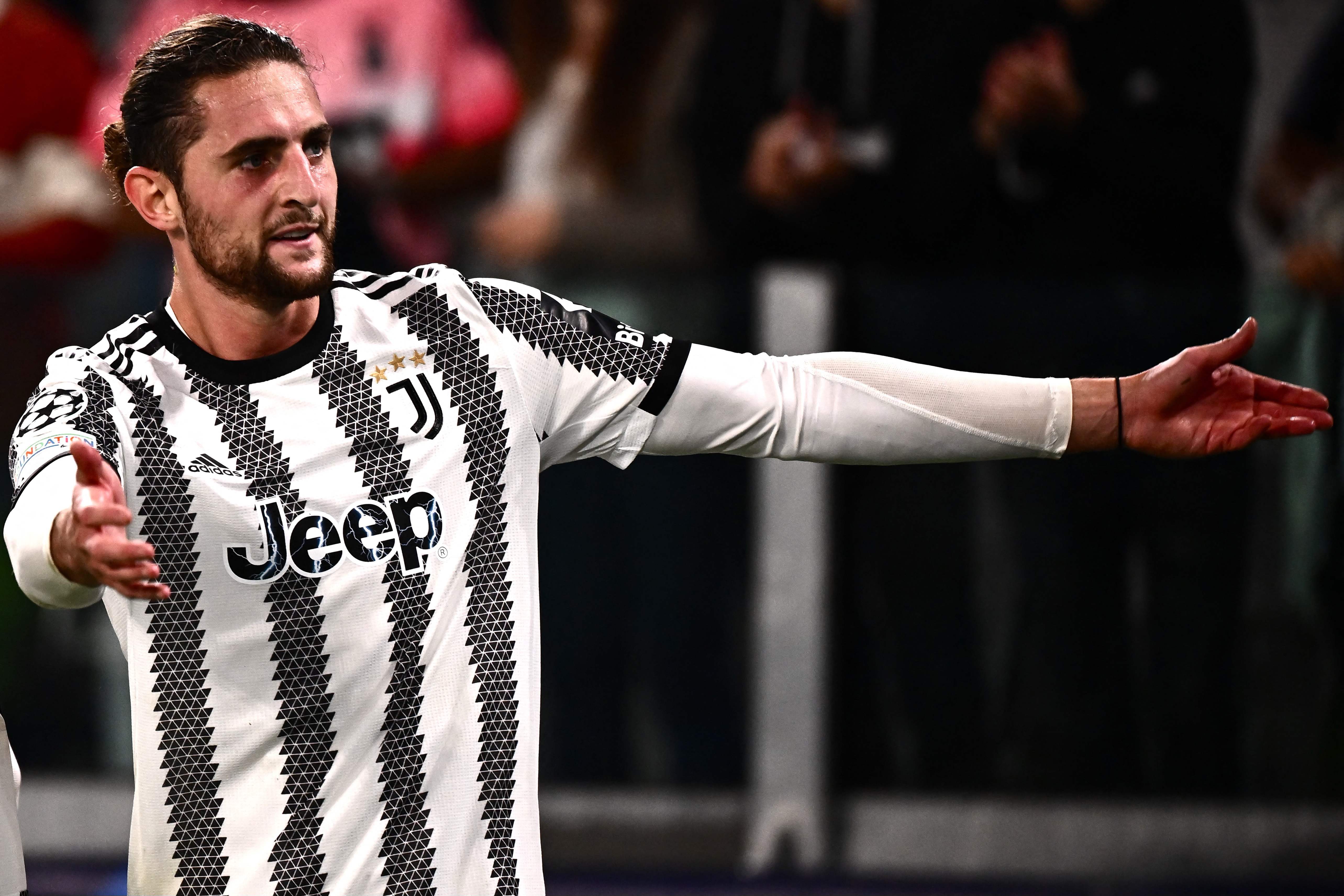 Gelandang Juventus Adrien Rabiot.