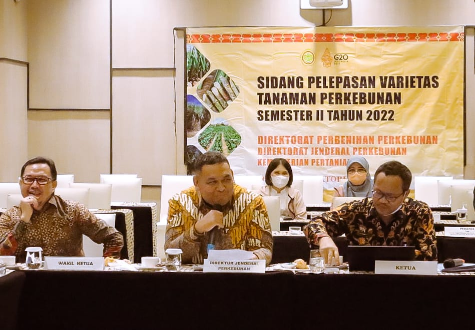 Pelepasan varietas perkebunan untuk Kementan