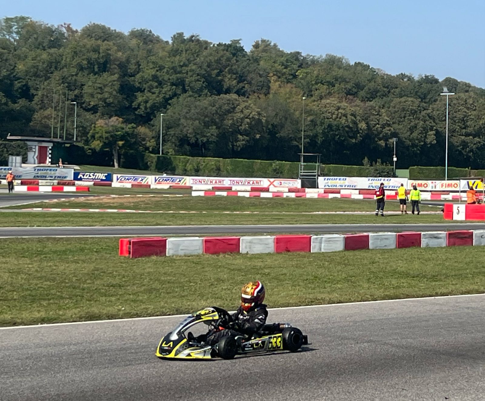 Qarrar Firhand saat membalap di Final Autuno Finale, Brescia, Italia