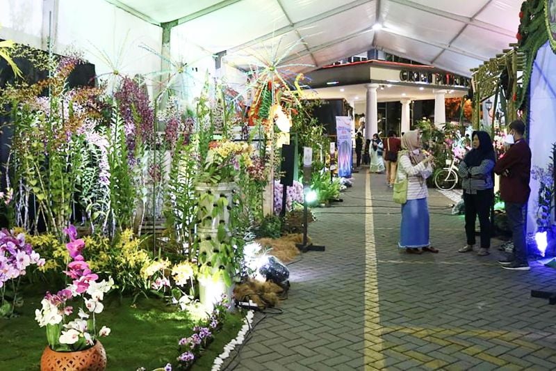 Pameran anggrek di Kota Batu, Jatim