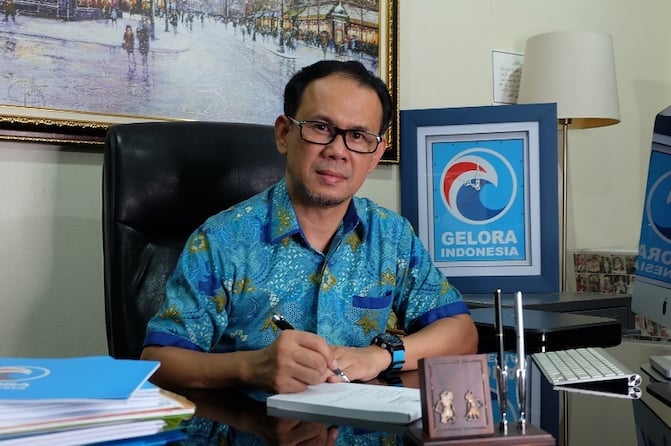 Sekretaris Jenderal Partai Gelora, Mahfuz Sidik,