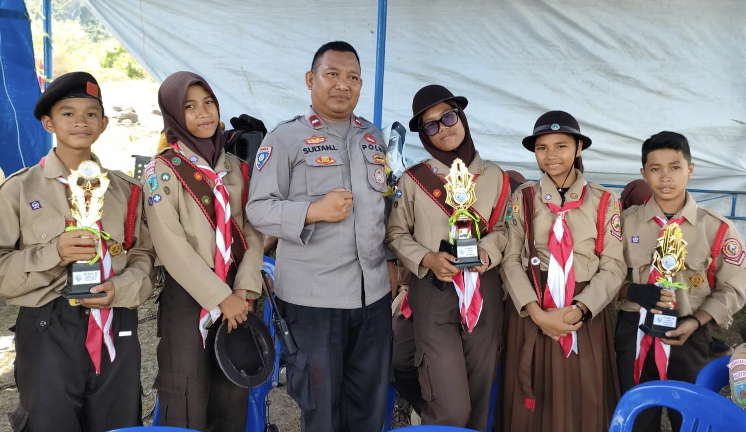 SEKOLAH Sukma Bangsa (SSB) Sigi, Sulawesi Tengah, meraih enam piala dalam Lomba Kreativitas Pramuka Penggalang dan Penegak (LKP3) 2022.