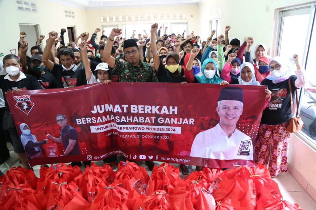 Kegiatan Sahabat Ganjar di Jakarta Selatan