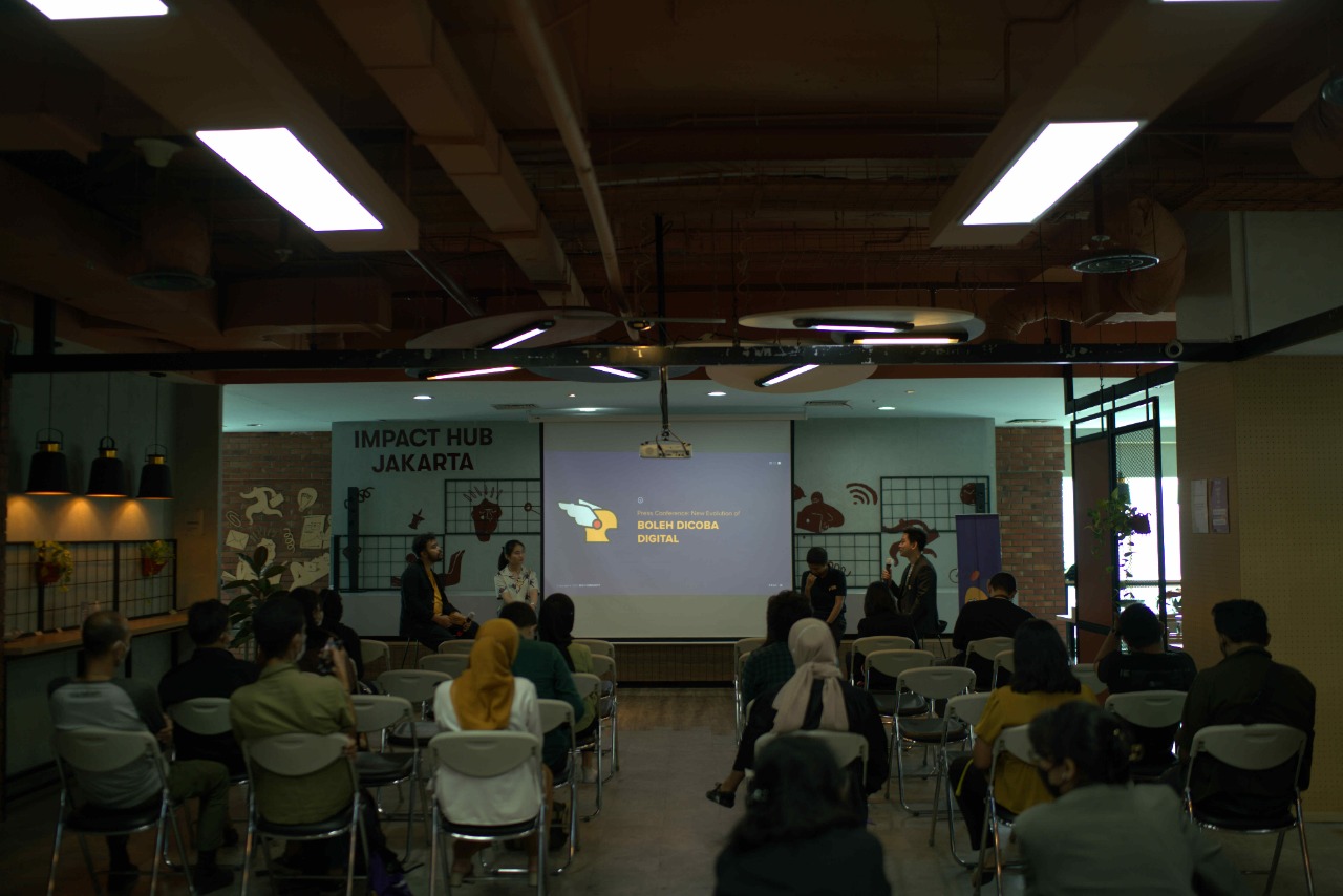 Boleh Dicoba Digital meluncurkan rebranding logo dan tagline, pekan lalu. 