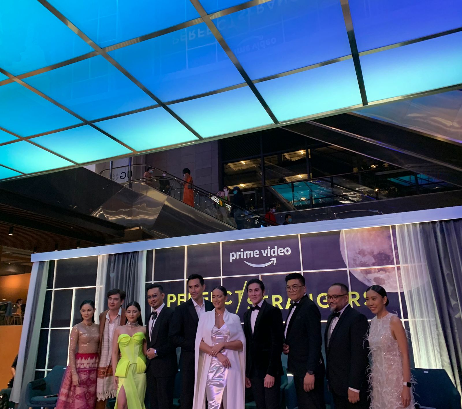 Gelar wicara film Perfect Strangers di Jakarta, Senin (17/10).