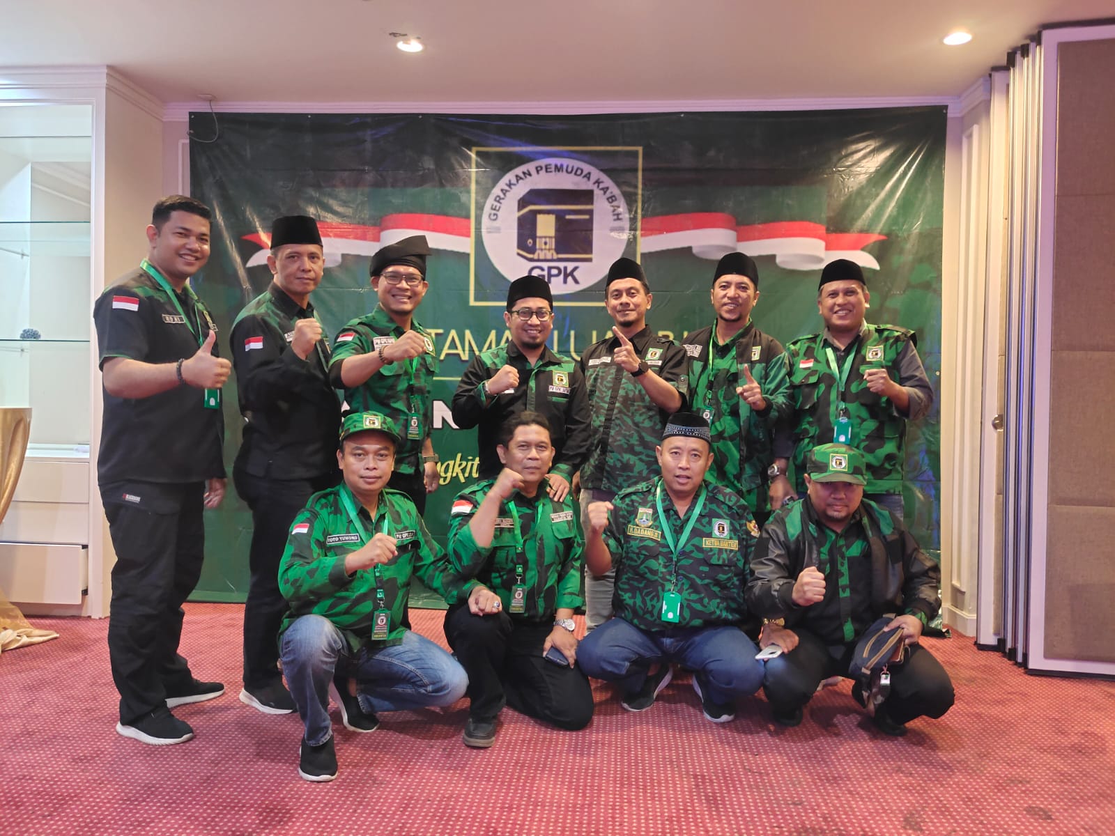 MLB Gerakan Pemuda Ka'bah secara aklamasi menetapkan Muhammad Khozin sebagai Ketua Umum PP GPK periode 2022-2027.