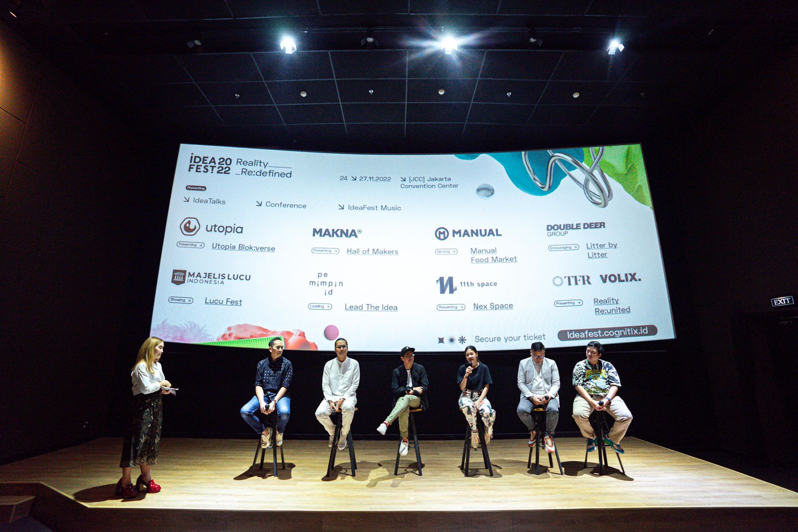 Konferensi Pers jelang IdeaFest 2022