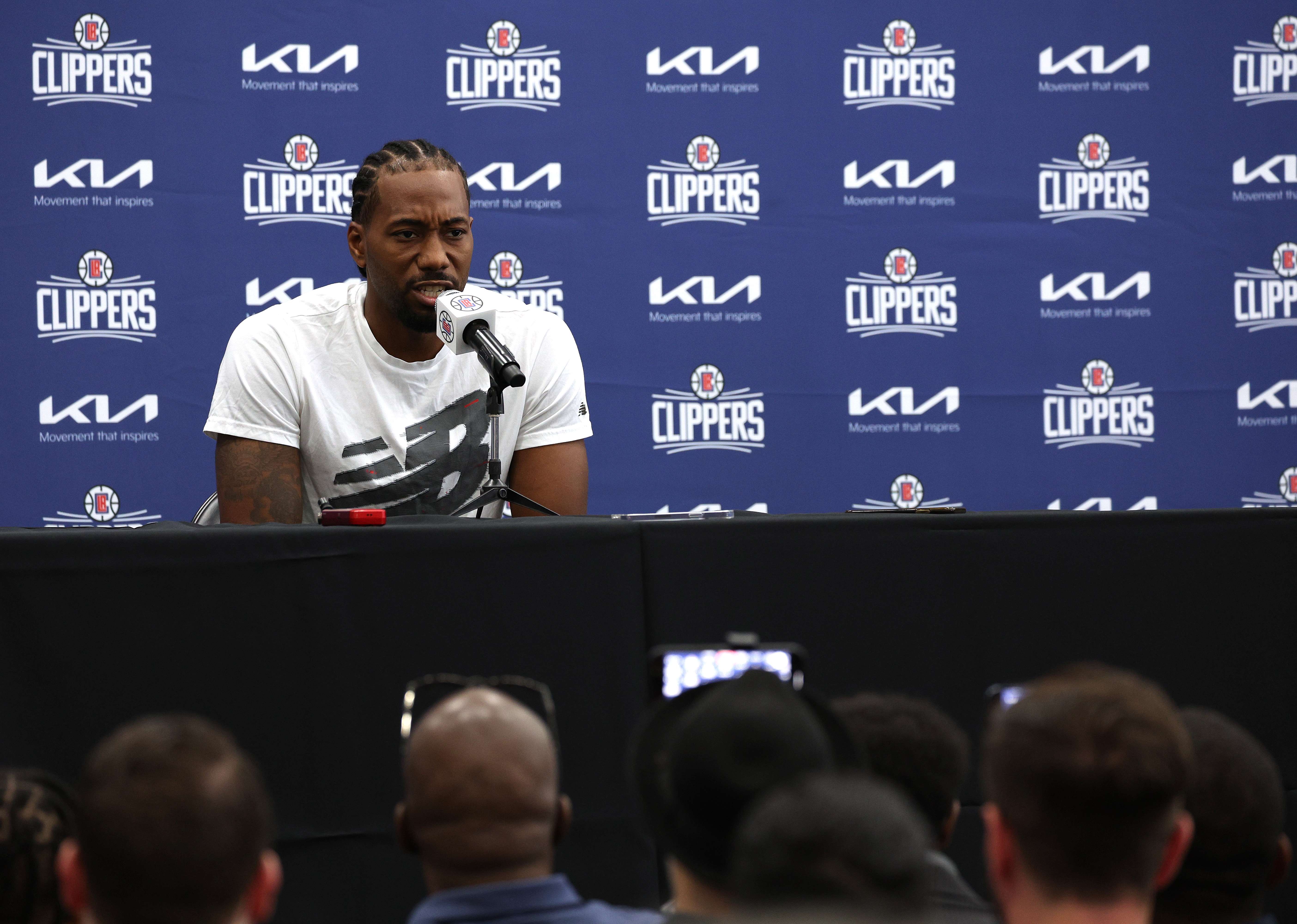 Pemain Los Angeles Clippers Kawhi Leonard