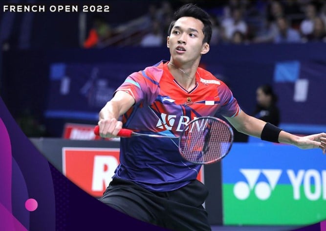Tunggal putra Indonesia Jonatan Christie 