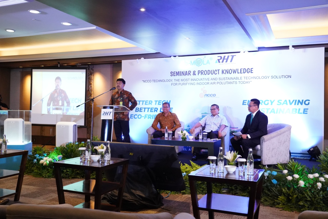  Seminar & Product Knowledge bertajuk NCCO Technology The Most Innovative and Suistainable Technology Solution.